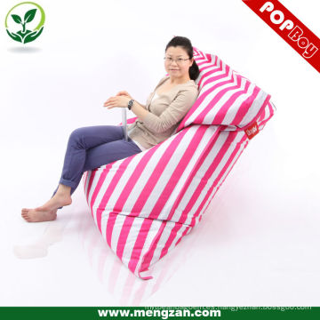 Personalizado impreso gigante beanbag asiento de cojín al aire libre beanbag